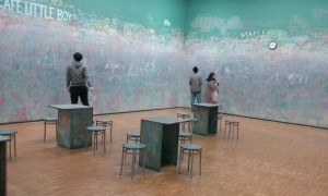 Paris Centre Pompidou Cafe Little Boy  (5)