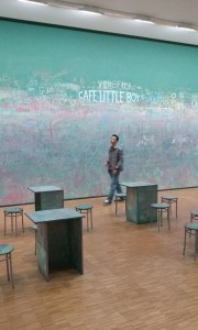 Paris Centre Pompidou Cafe Little Boy  (6)